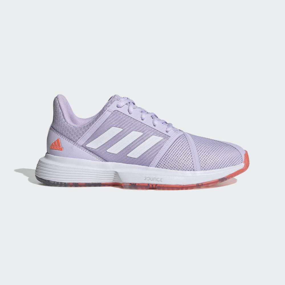 Pantofi Tenis Adidas CourtJam Bounce Dama Romania - Corai/Violet EF2764